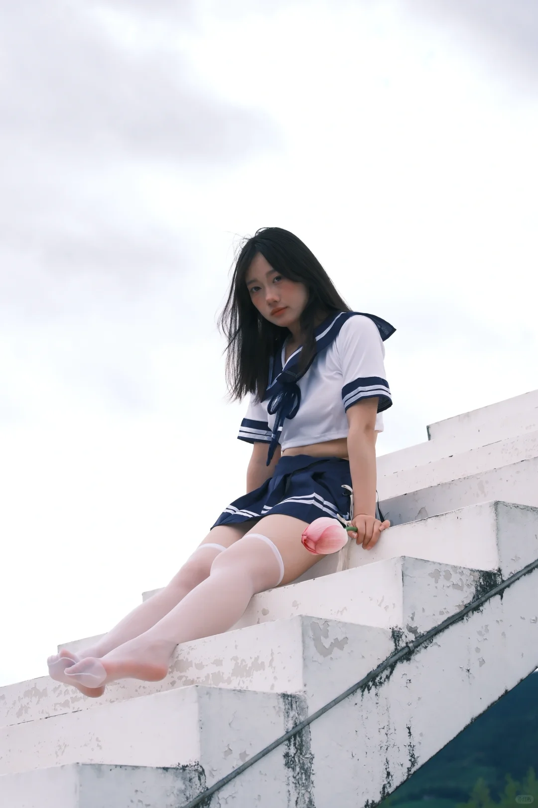 水手服荷花千万别这么拍