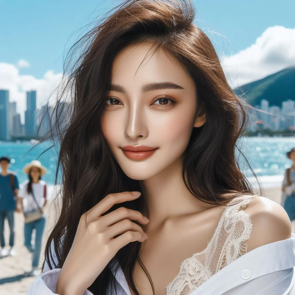 不同的提示语，也会生成差不多的美女