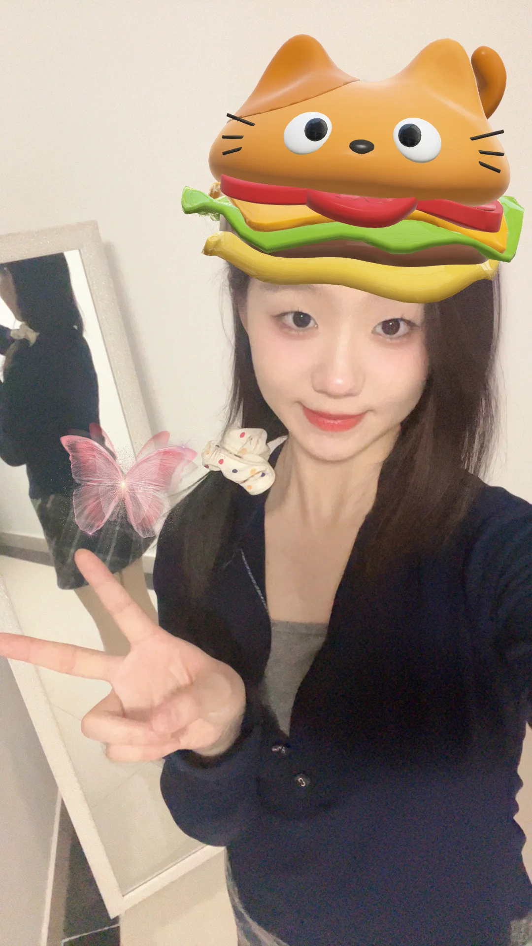懒得p了 侧脸还不戳
