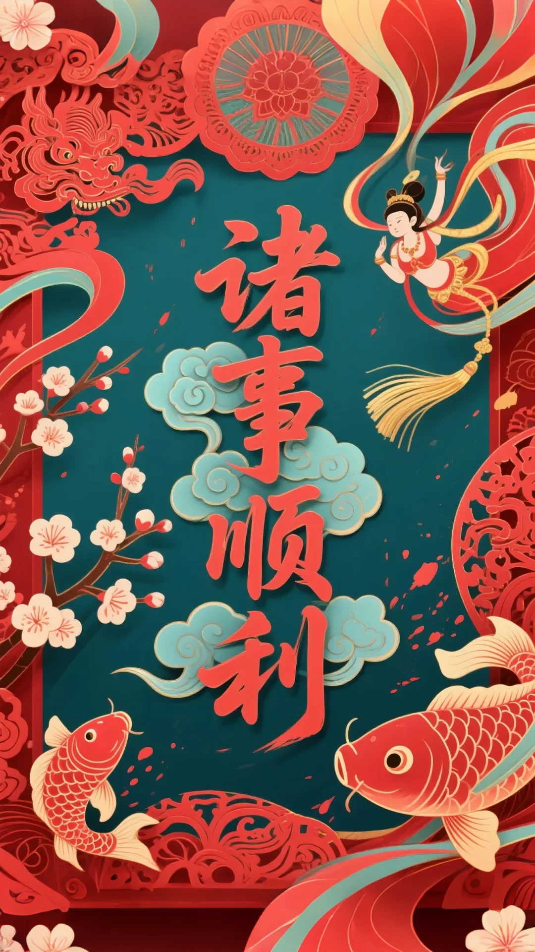 愿你屏幕亮时仍有“诸事顺利”的光