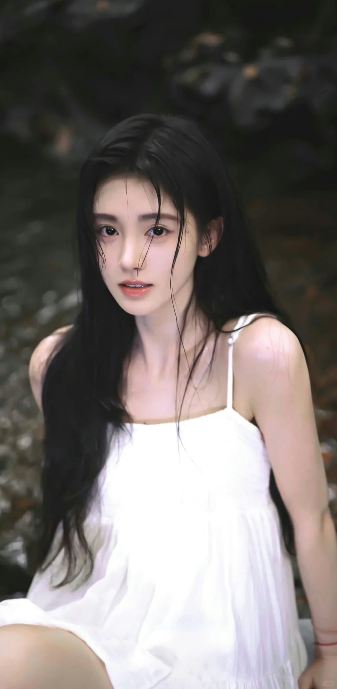 鞠婧祎全面屏手机壁纸分享～