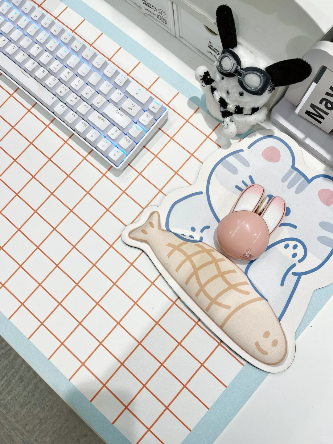 跟着labubu 许愿❗️我的新工位壁纸会钞能力