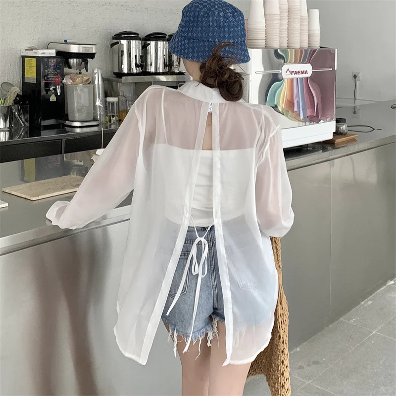 透视衬衫👚防晒又时髦