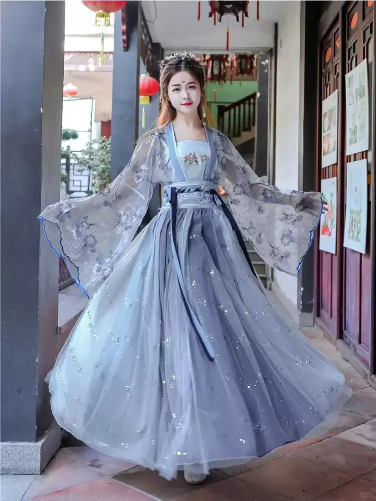 ✨上新啦！汉服夏款女中国风古装花神赋✨