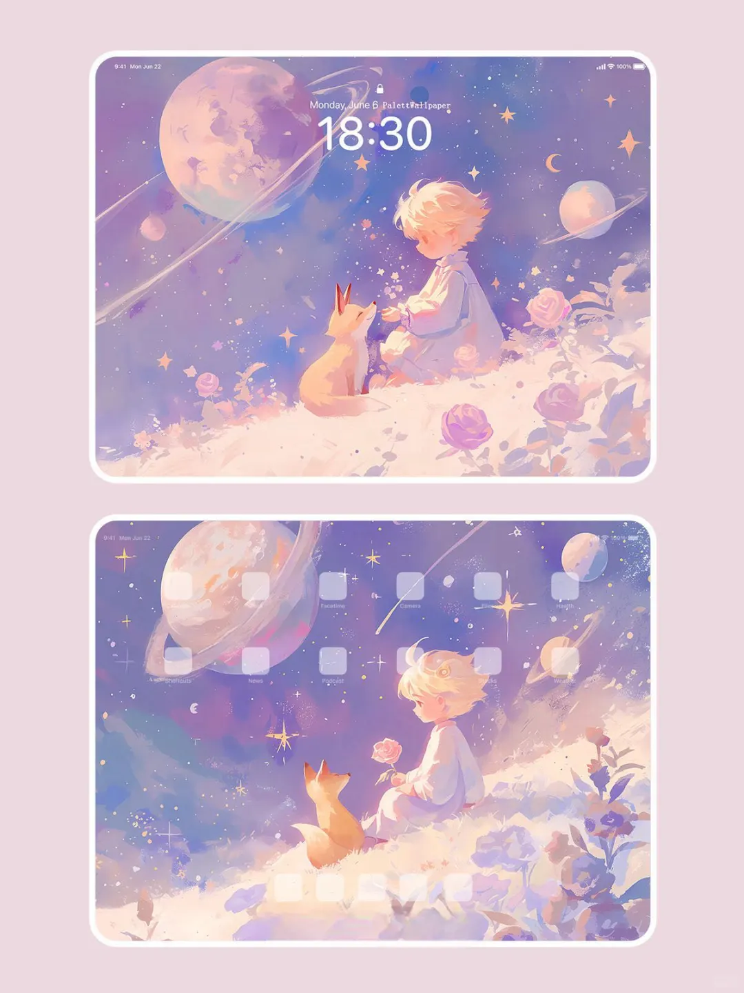 平板iPad 壁纸｜小王子🌹