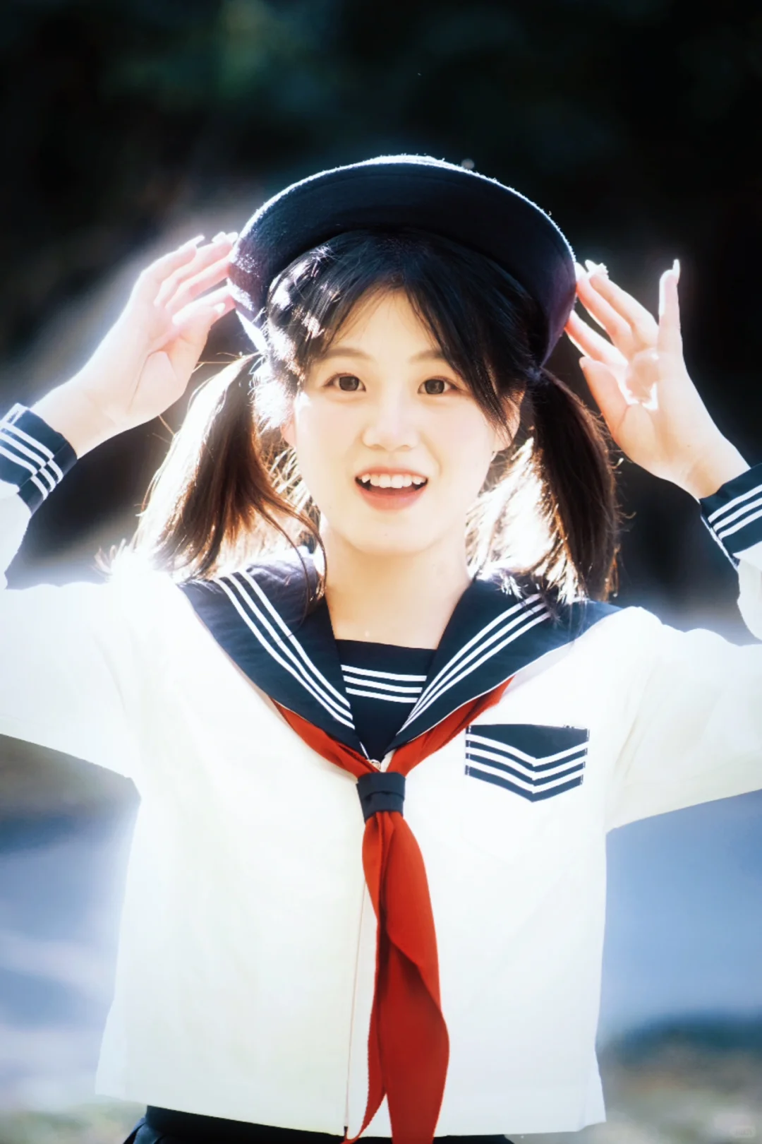 自带氛围感的JK制服写真～