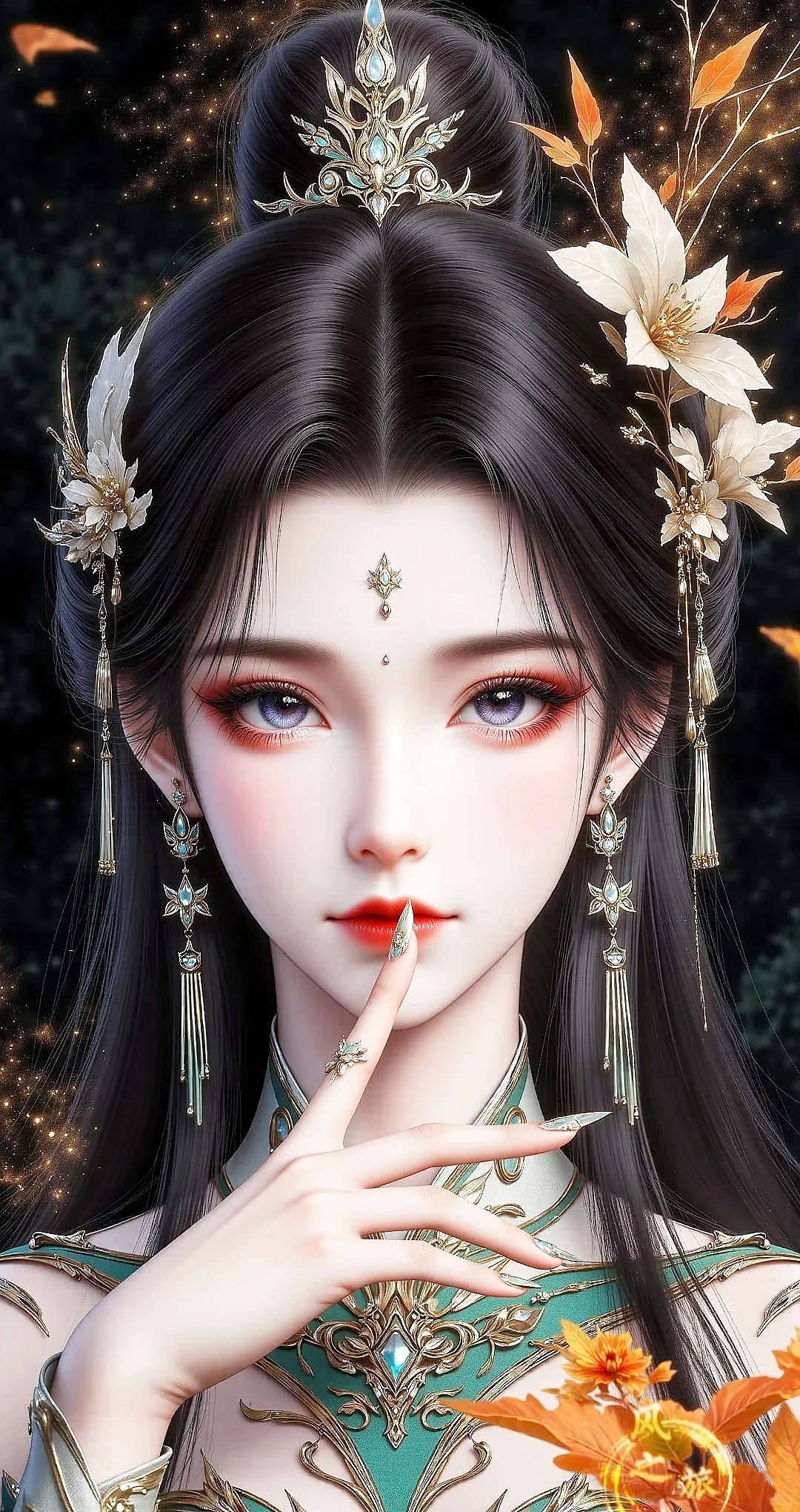 女神壁纸｜古薰儿斗破苍穹手机动漫高清壁纸