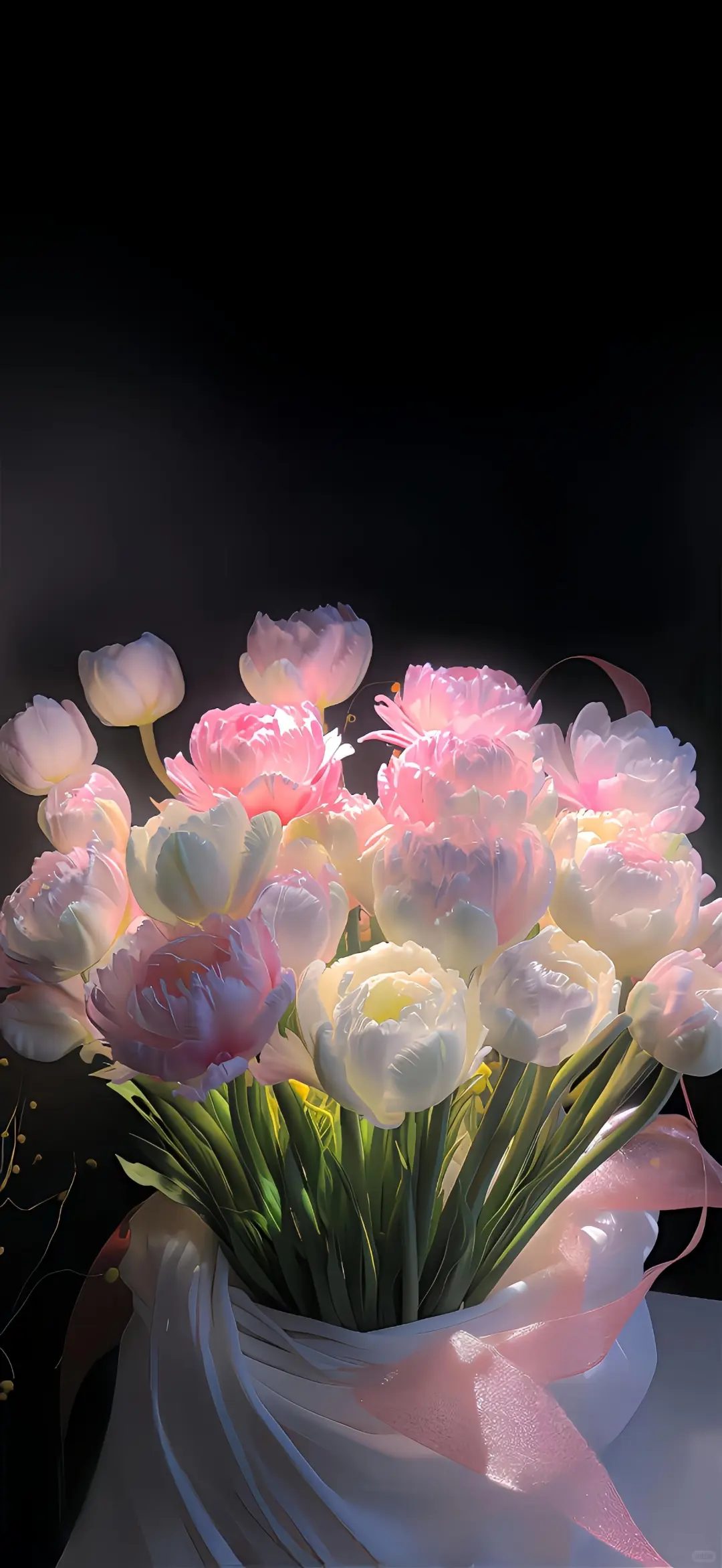 Share| 粉粉的花花壁纸