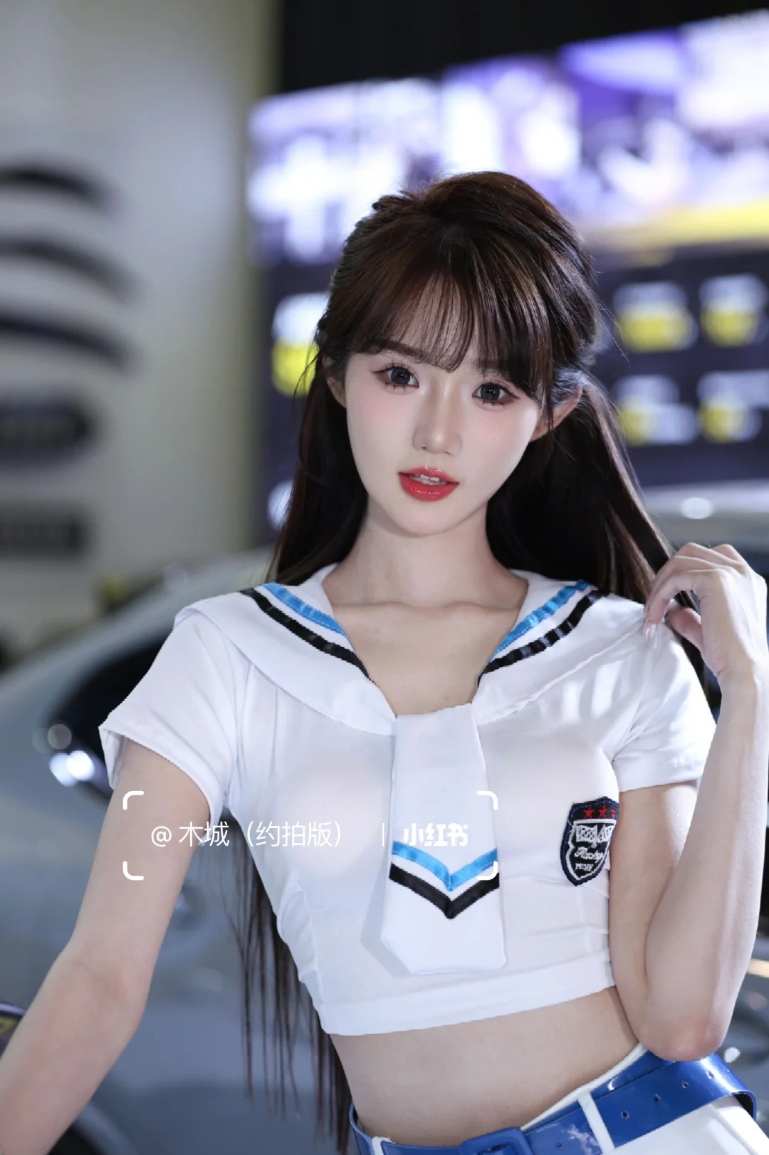 超可爱的美女模特小姐姐～～