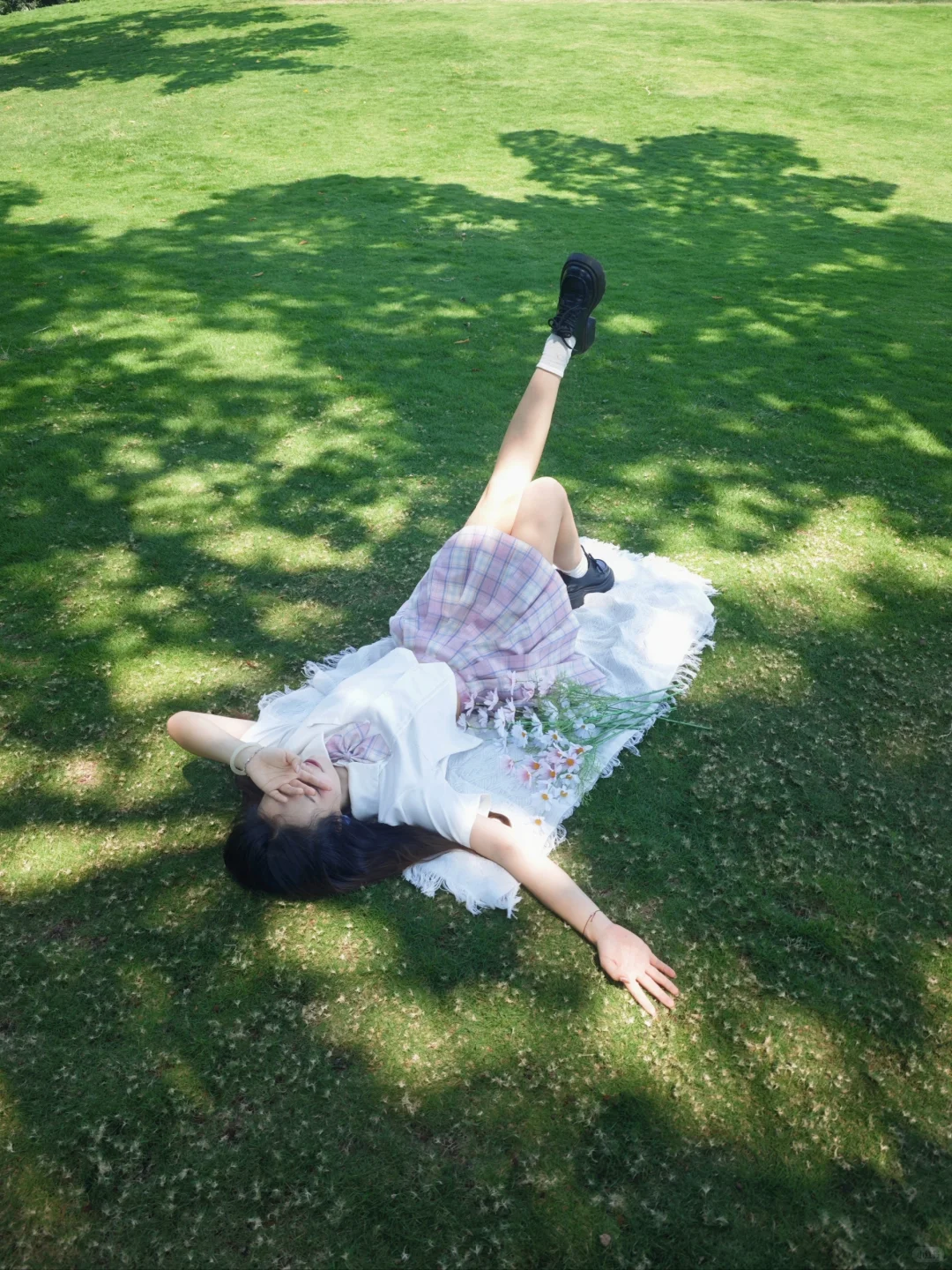 盛夏与JK姐姐！相机vs手机你们喜欢哪个？