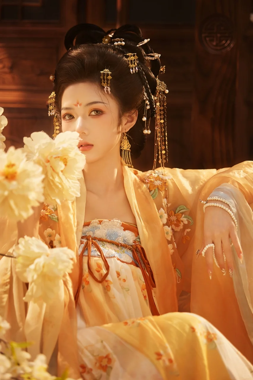 宋制美人，黄衫玉颜，醉了千年～
