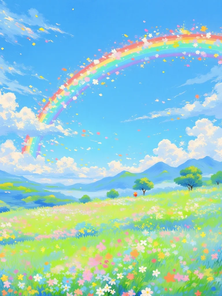 请收下这份彩虹浪漫🌈