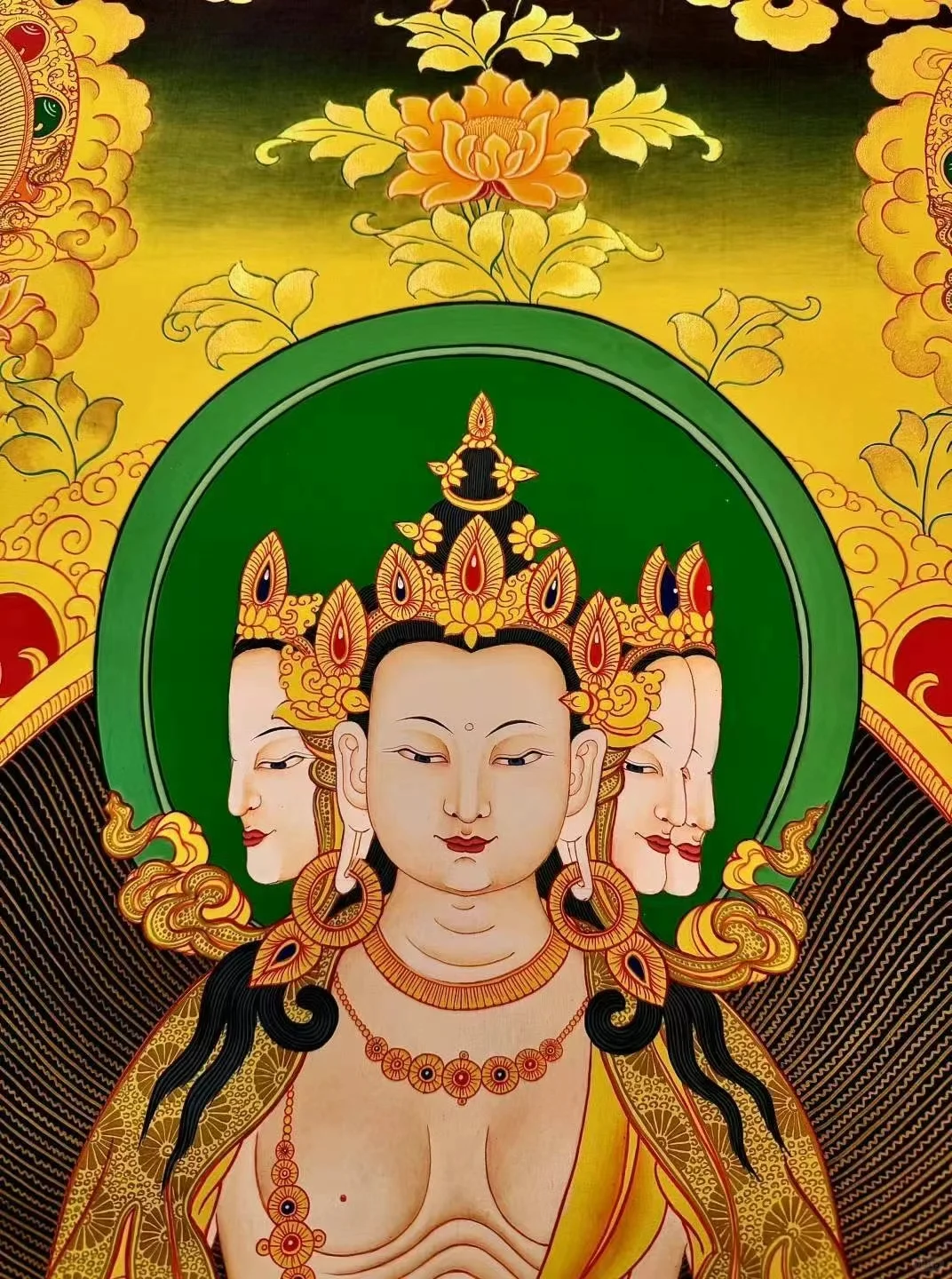 大日如来，光明智慧的象征