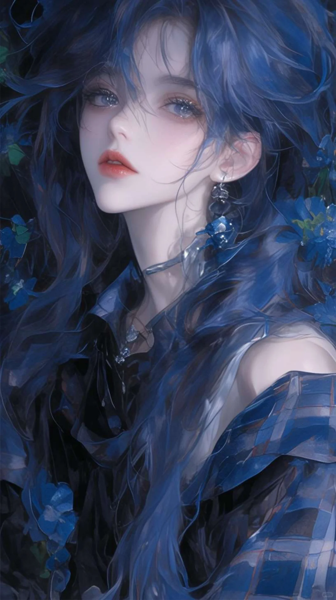蓝色系列唯美头像