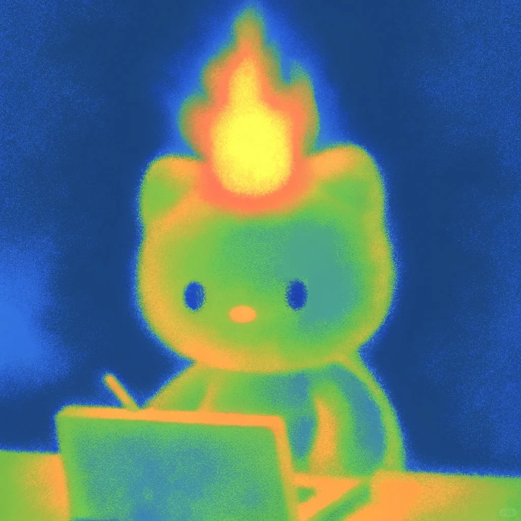 🔥Kitty实况图｜打工人表情包