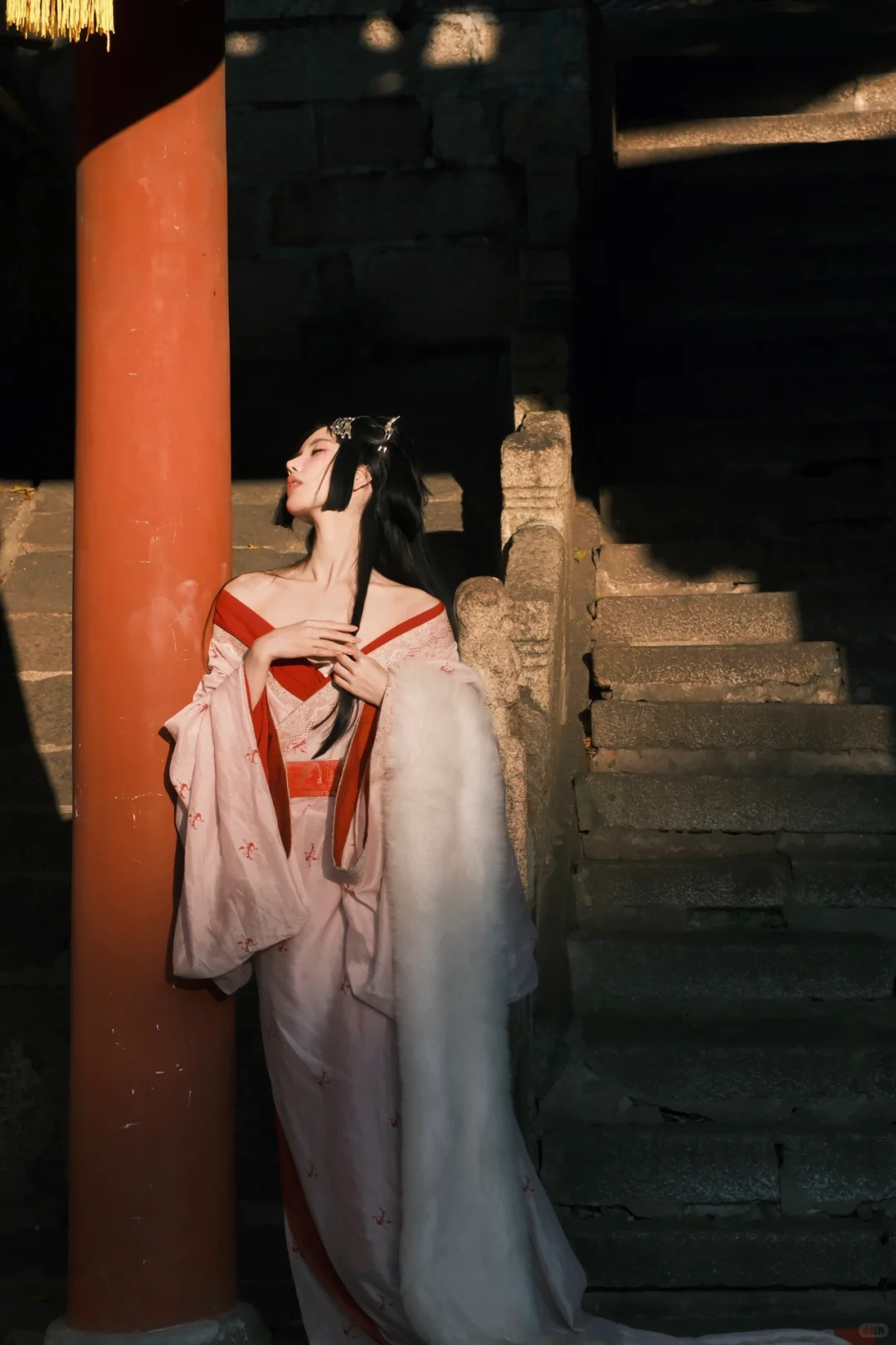 小唯狐狸or玉兔？|古风战国袍汉服写真