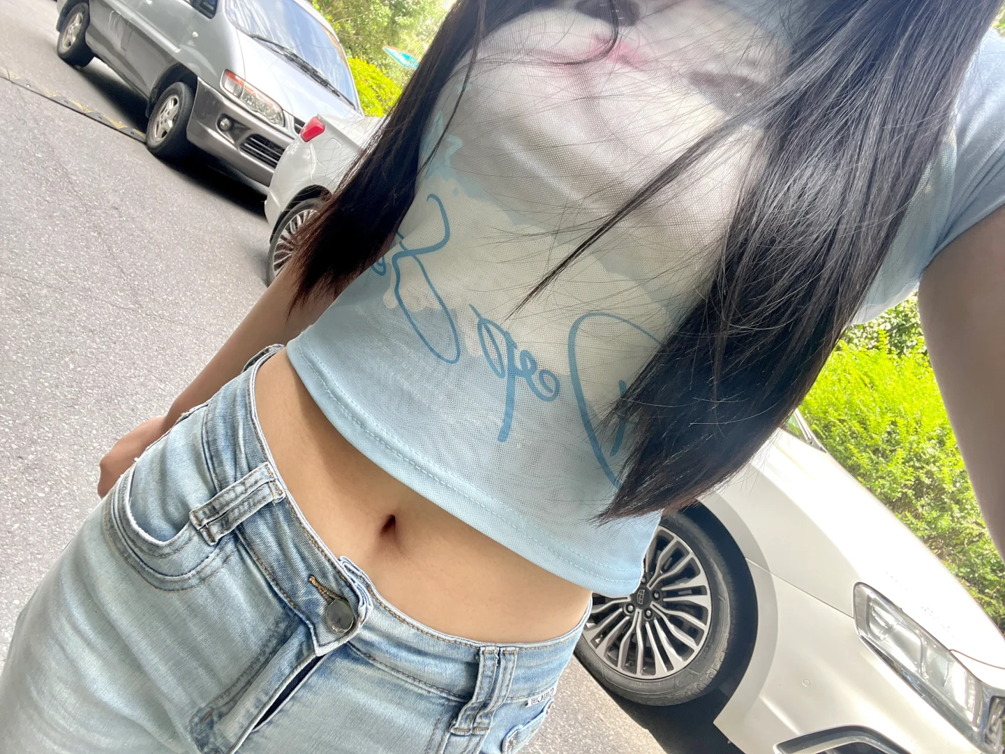 腰围65的梨形身材