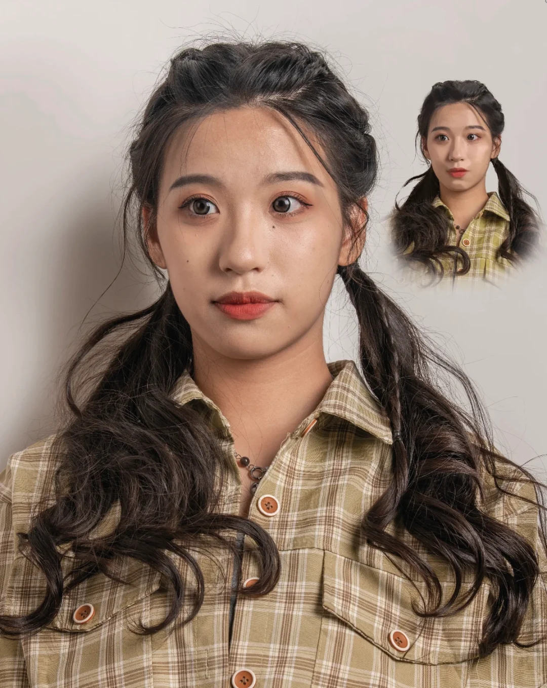 超清晰//女青年头像照片素材！！！