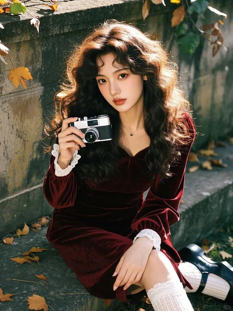 AI作图第153次（复古胶片写真）