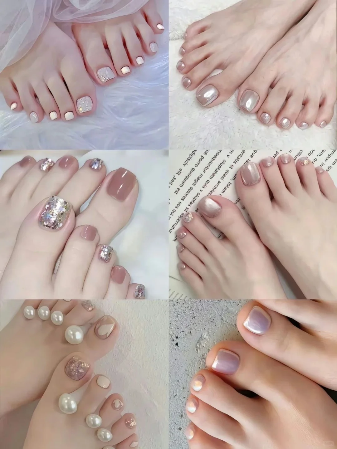 显白的夏日脚甲~