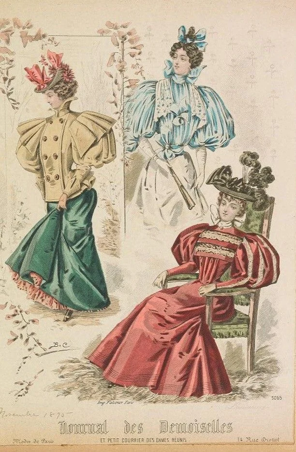 1890时期复古女装分享