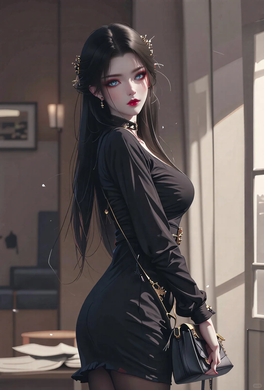 国漫女神的贵女穿搭