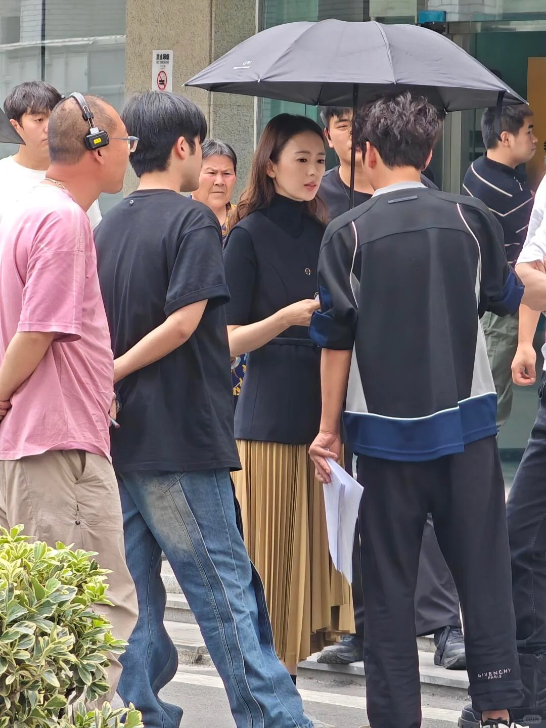 遇到了，成都遇到了最近很红的大明星美女！
