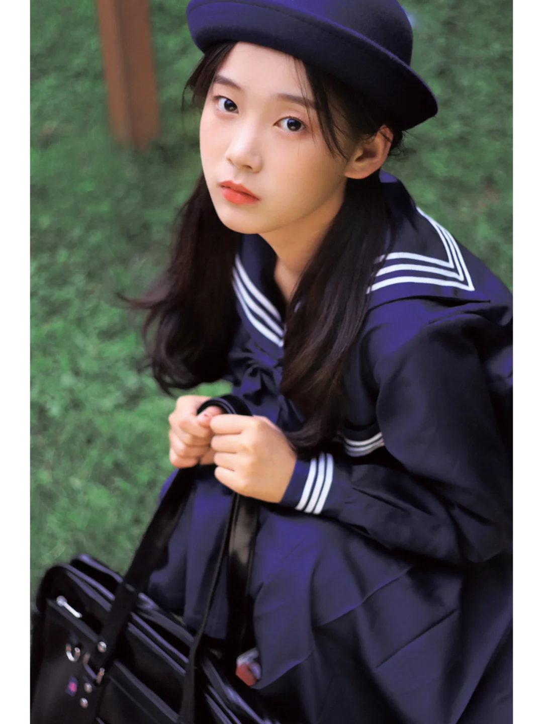 等你下课🎒JK少女写真