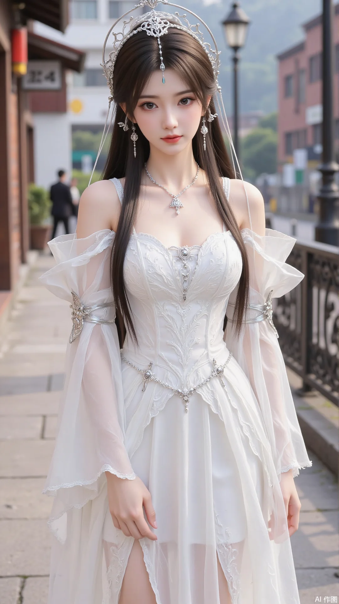 完美世界#云曦，婚纱装