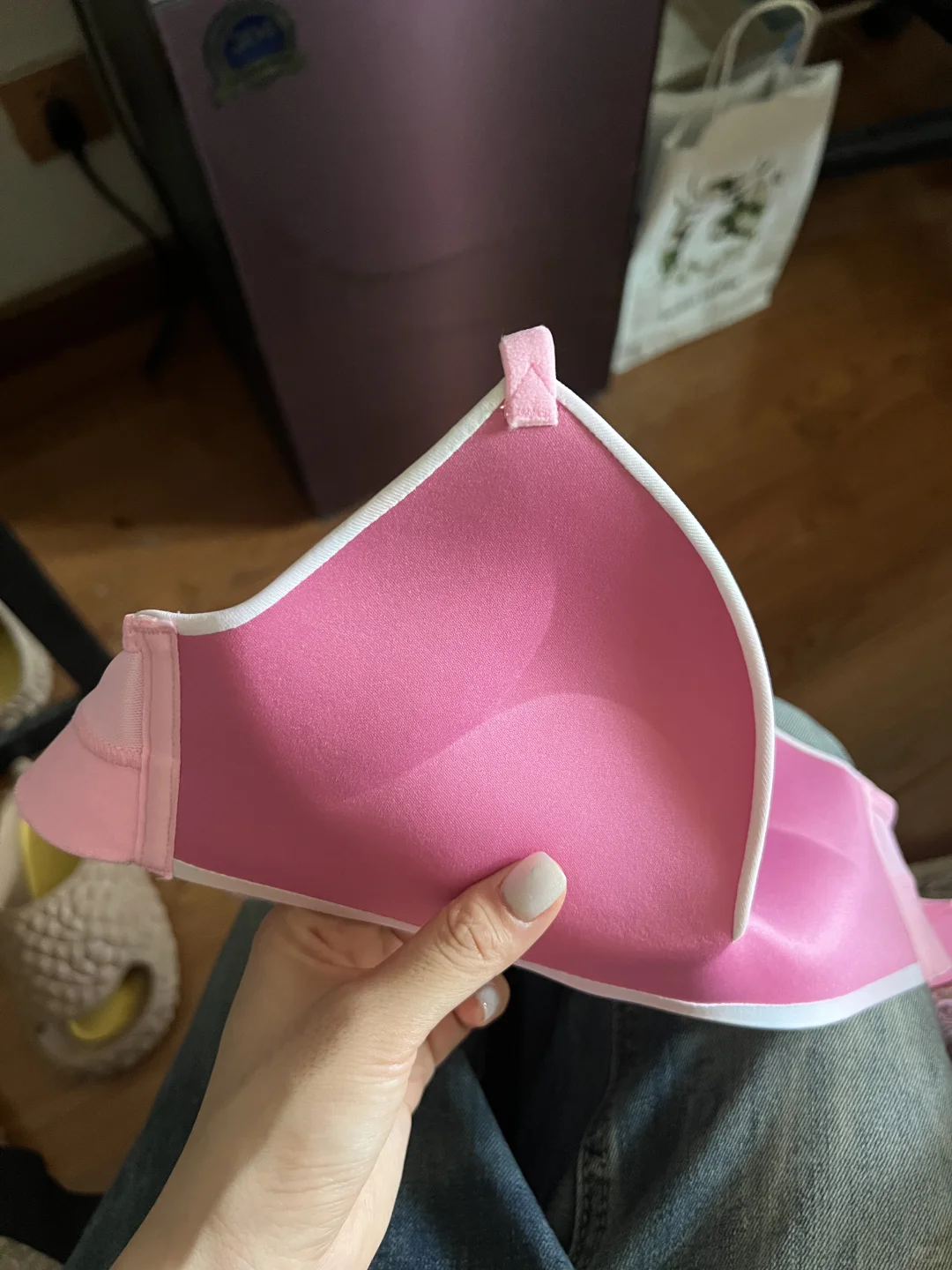 维秘心动pink杯 谁在穿啊