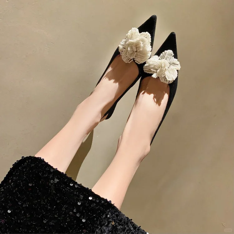 👠御姐范儿珍珠凉鞋✨