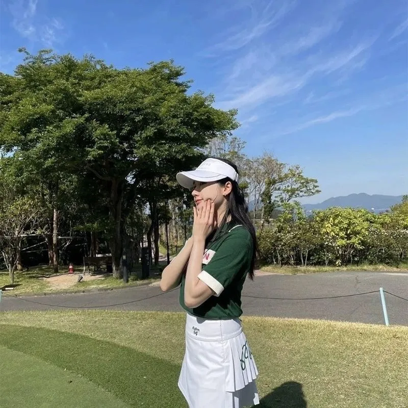 韩国高尔夫女装时尚百搭女短裙户外运动休闲