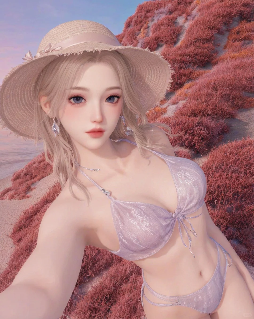 海风和泳衣，我都要！🌊👙
