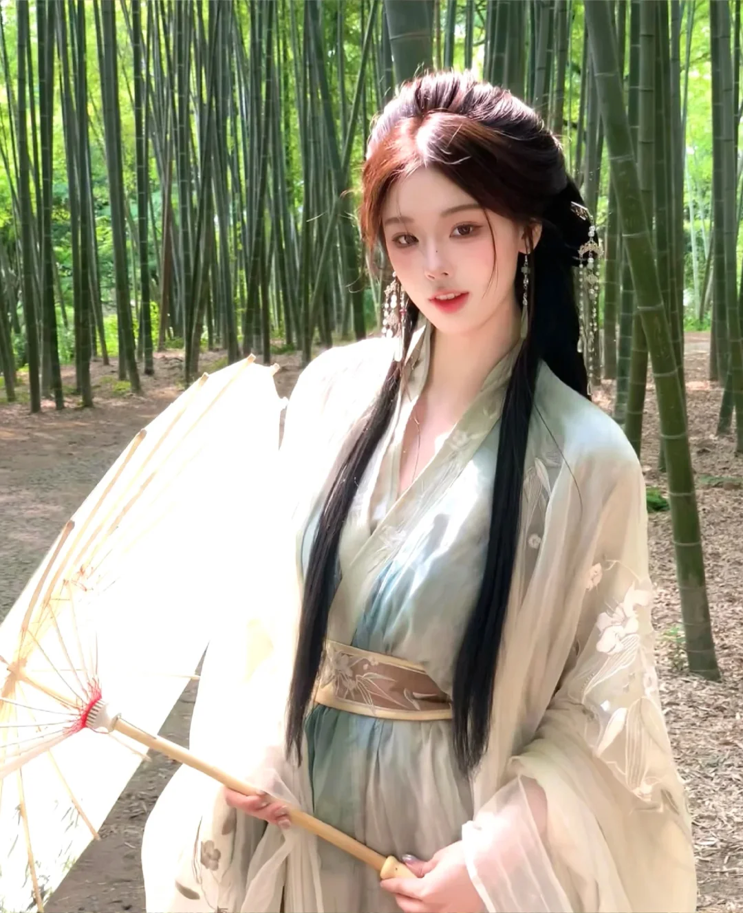 西安平价宝藏女摄，演绎清冷风汉服诗意