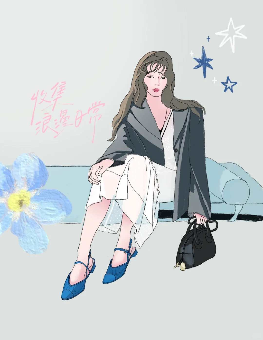 法式优雅的复古女孩～🤍