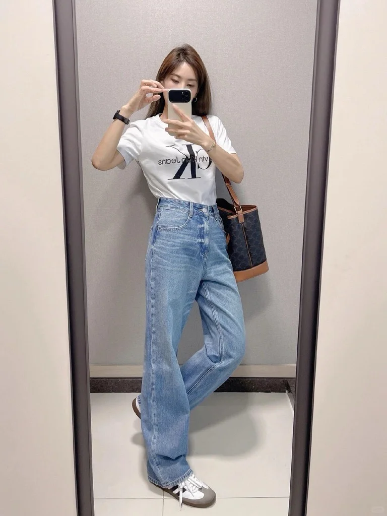 牛仔裤还得买过的！