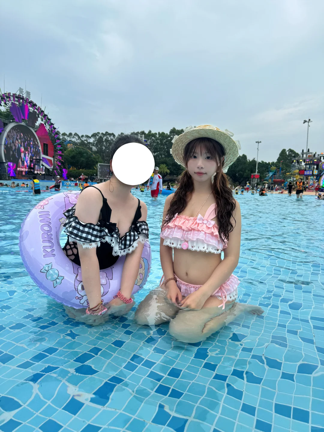 超萌美乐蒂泳衣分体上身