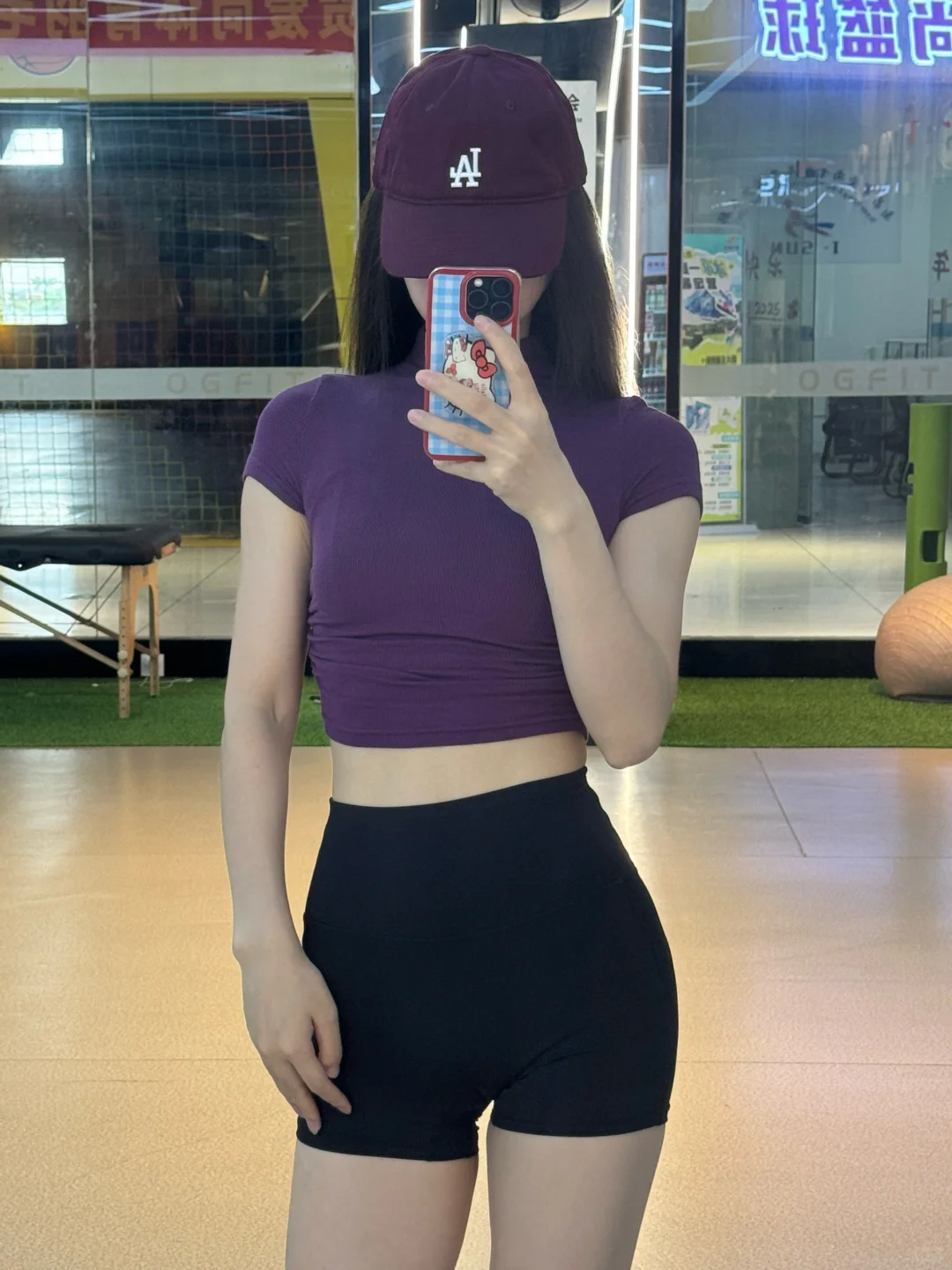 健身新皮肤💜🖤