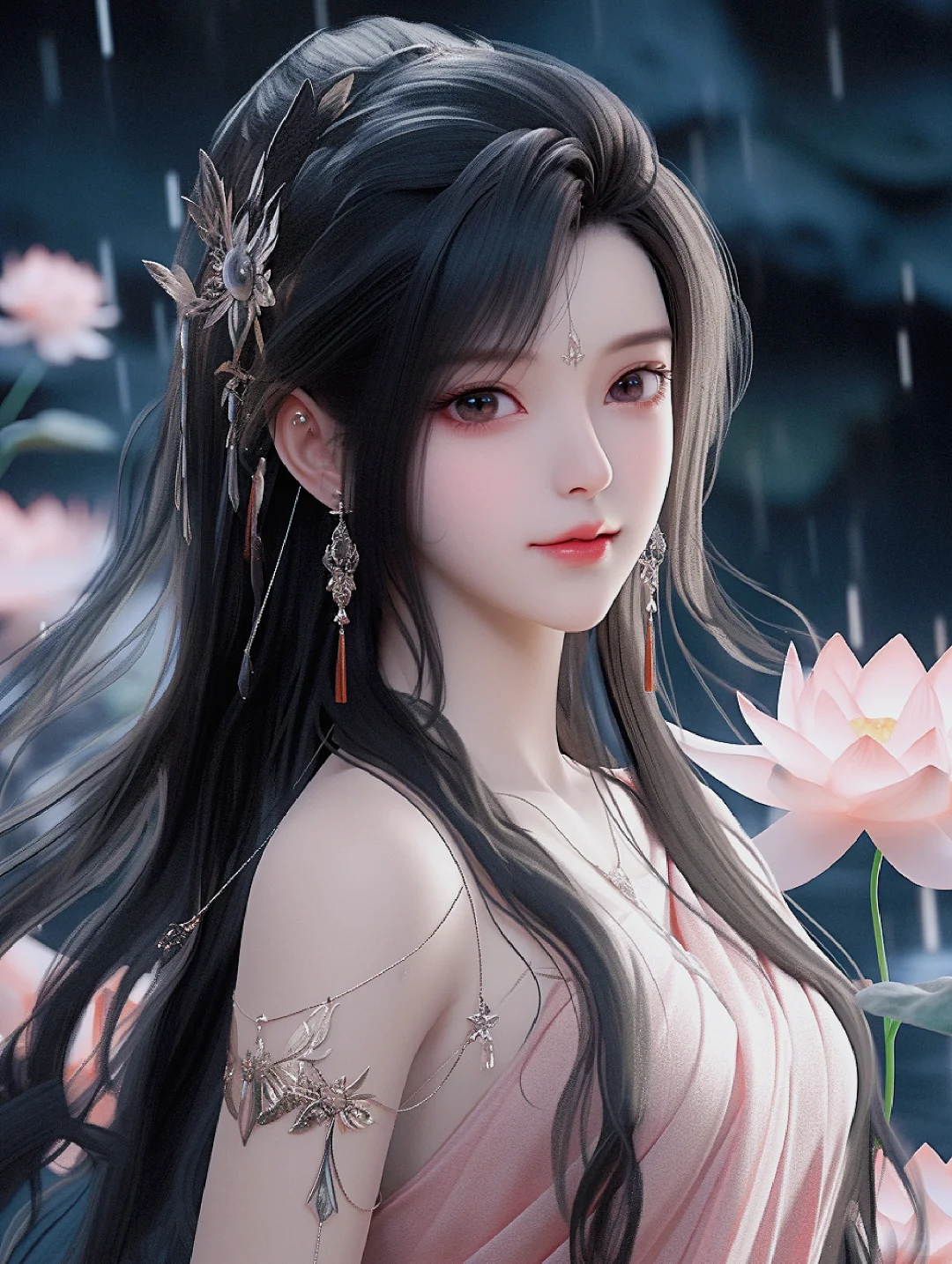 纯净如莲花，执着于孤傲