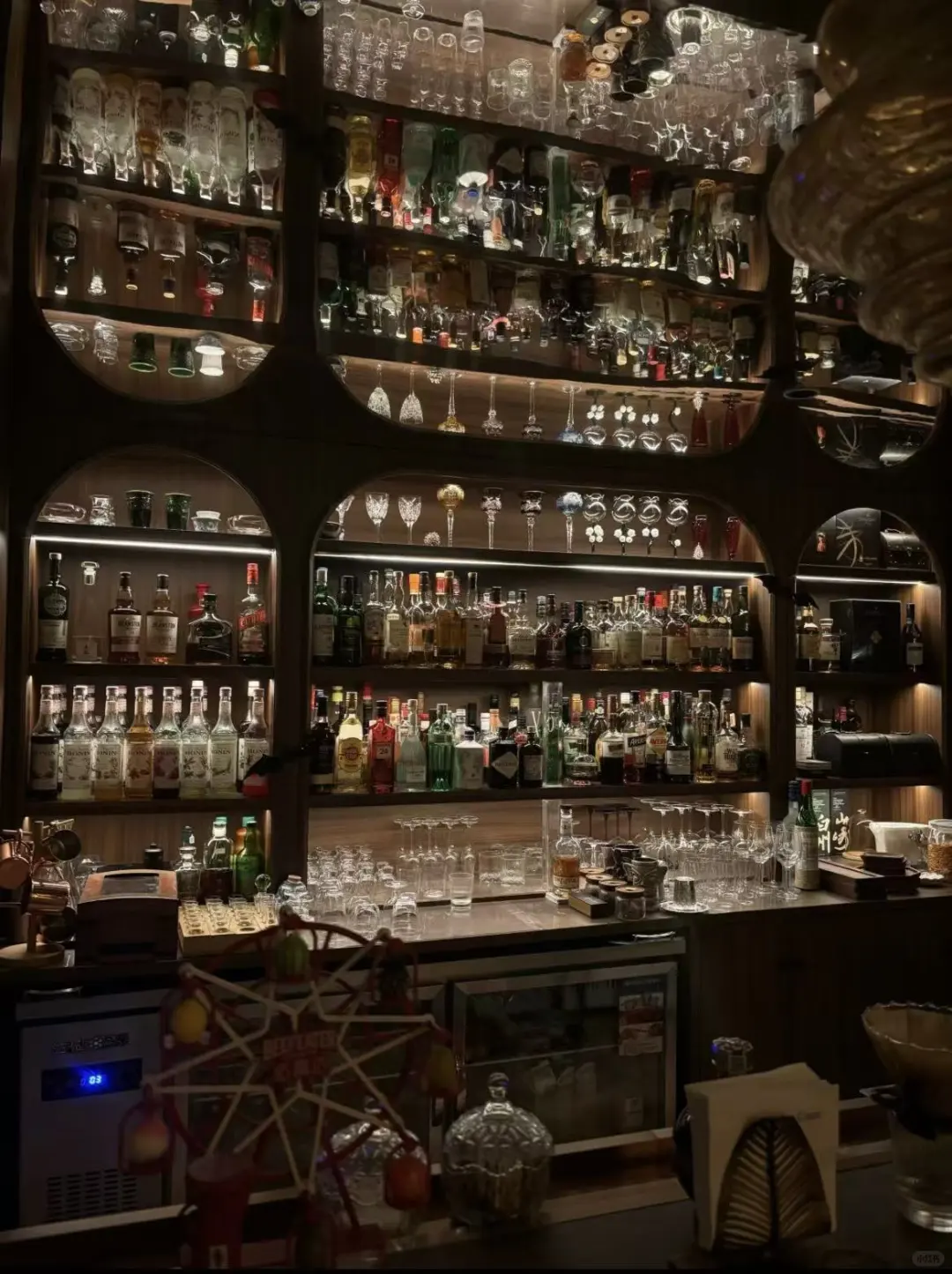 寻找夜光中的微笑天使