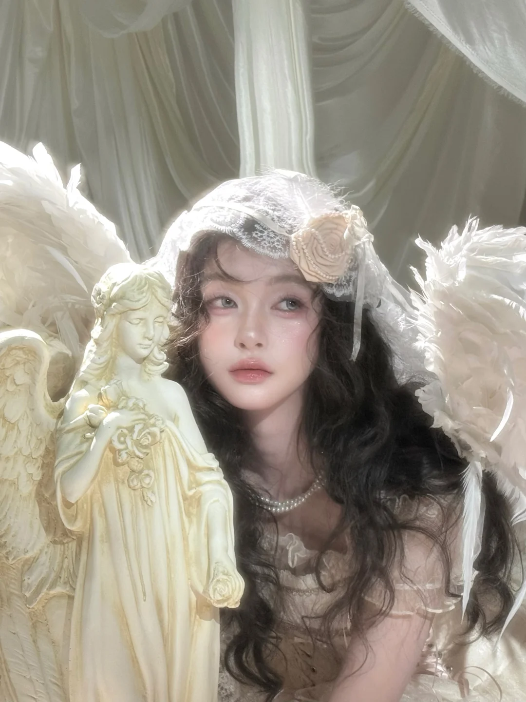 美神降临🪽现实版天使坠入人间｜上海写真
