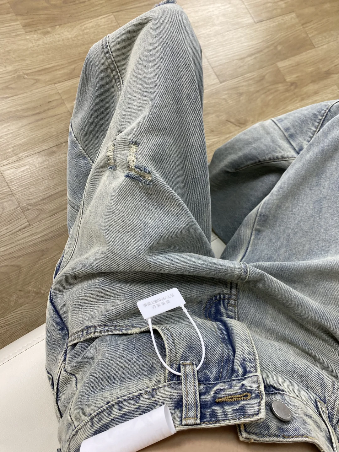 穿上这条裤，腿长到要交‘过路费’！👖💸