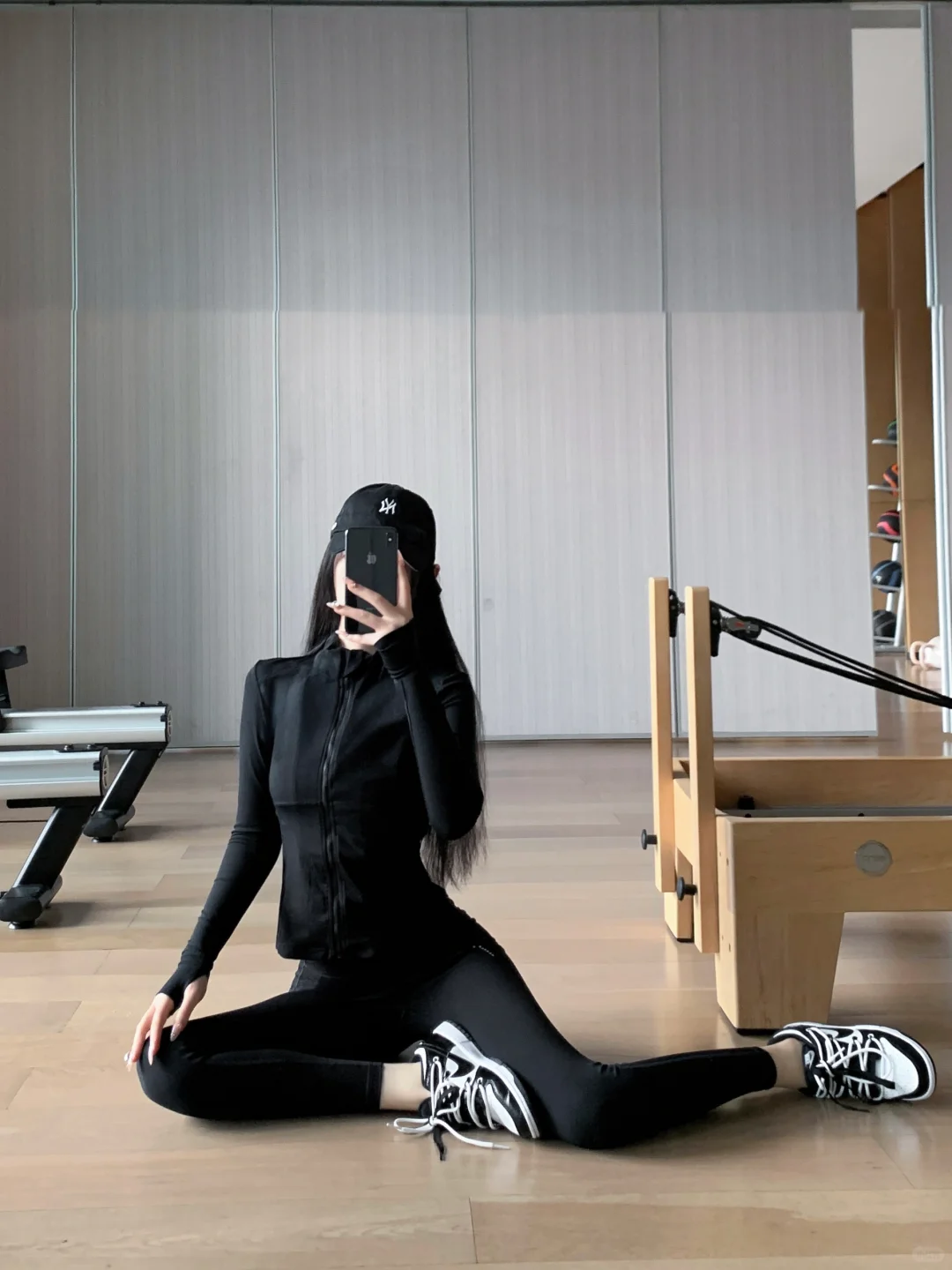 🖤All Black瑜伽服套装女特工既视感