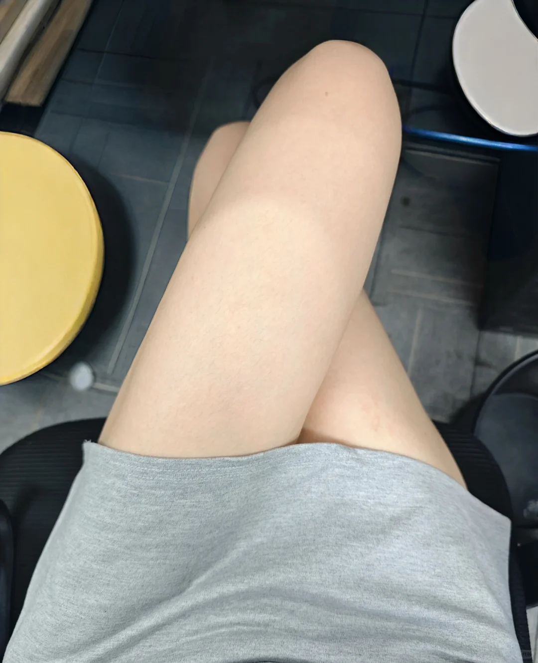 腿控 我真的爱死自己的腿了