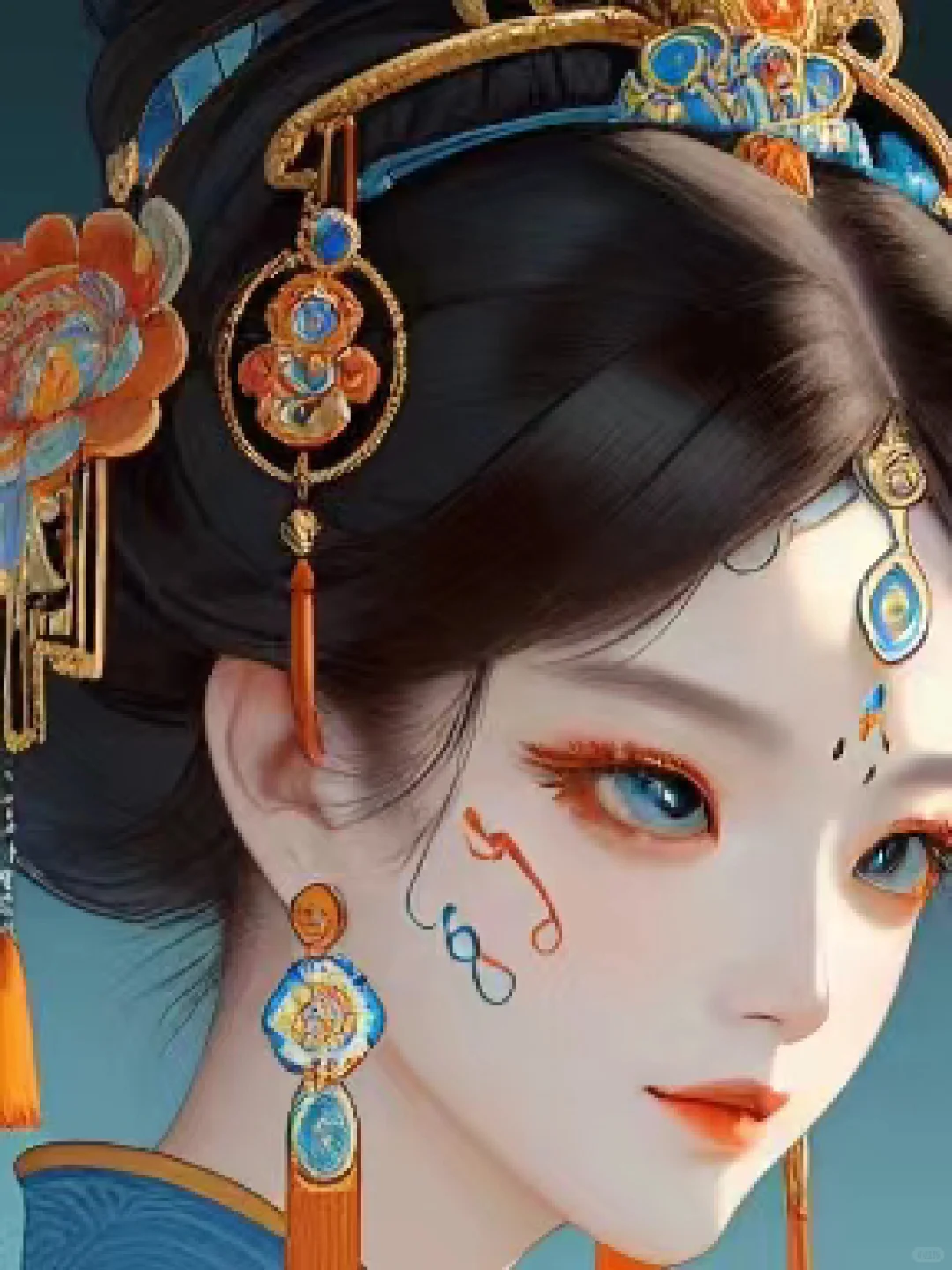 《倾国倾城，古风美女的魅力之旅》
