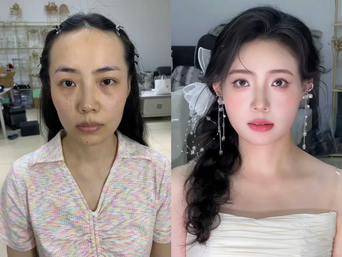 素人客户改造前后