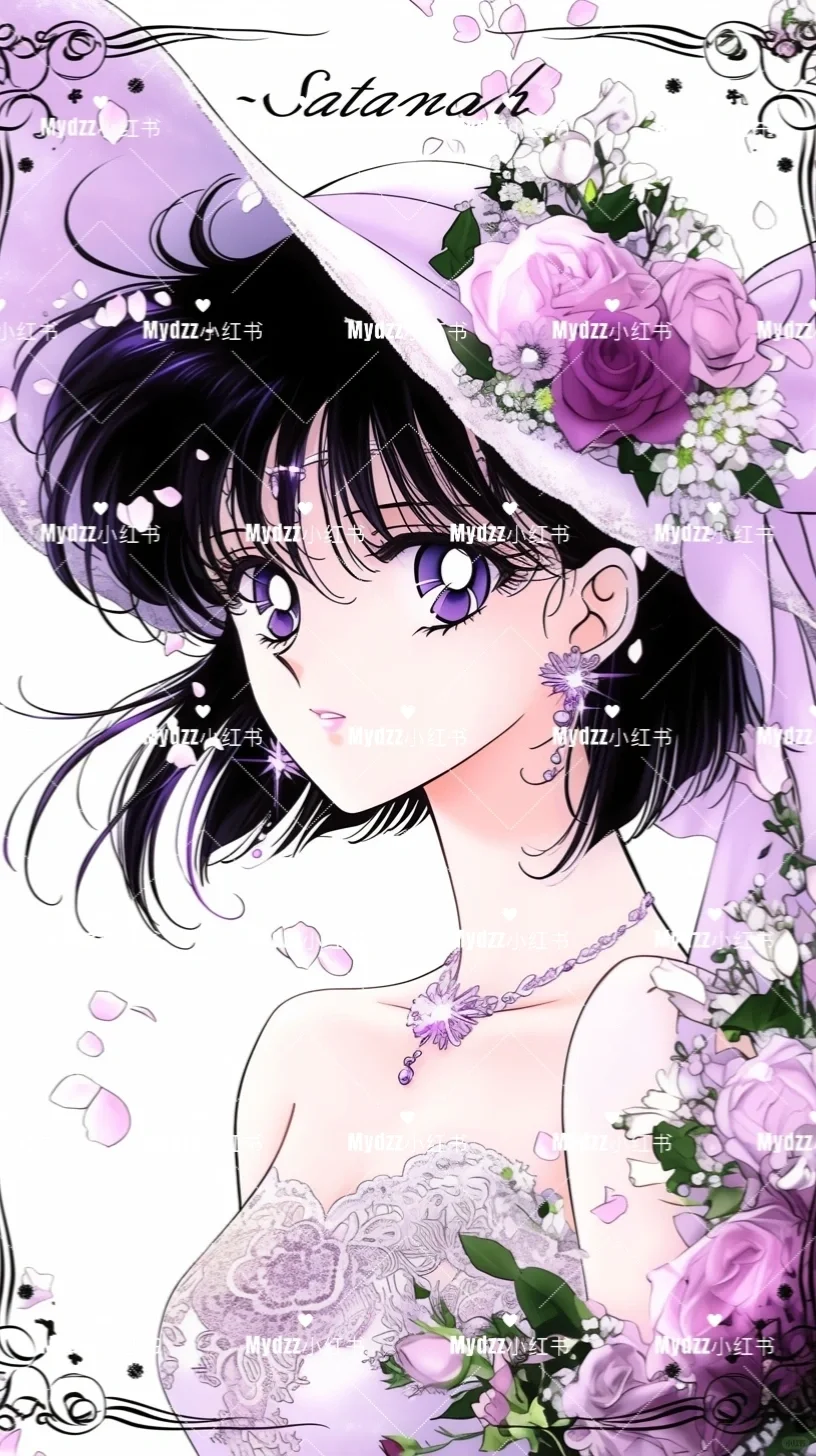 美少女战士·唯美系鲜花帽子｜