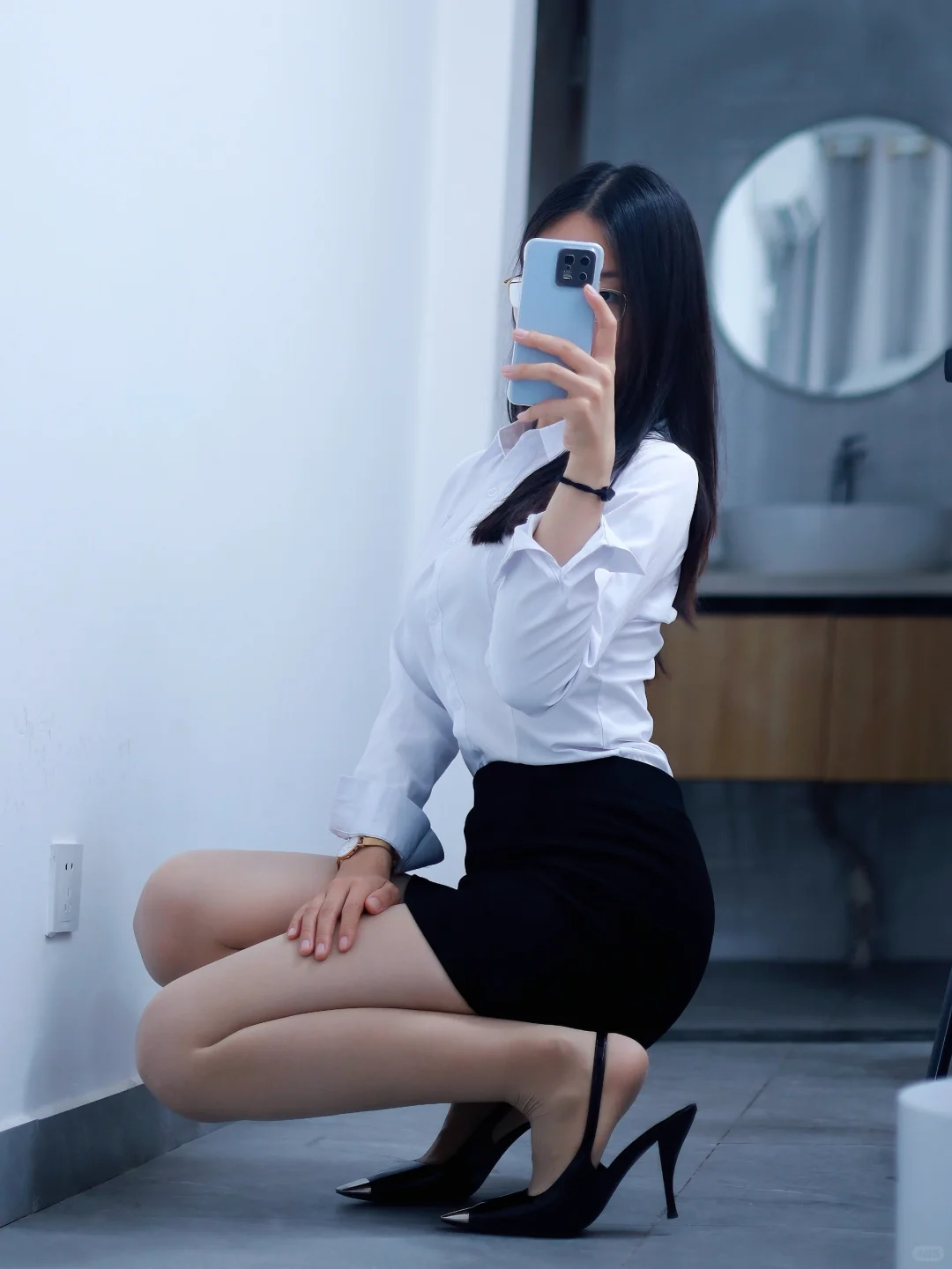 168cm 49kg | 还得是职业装呀~