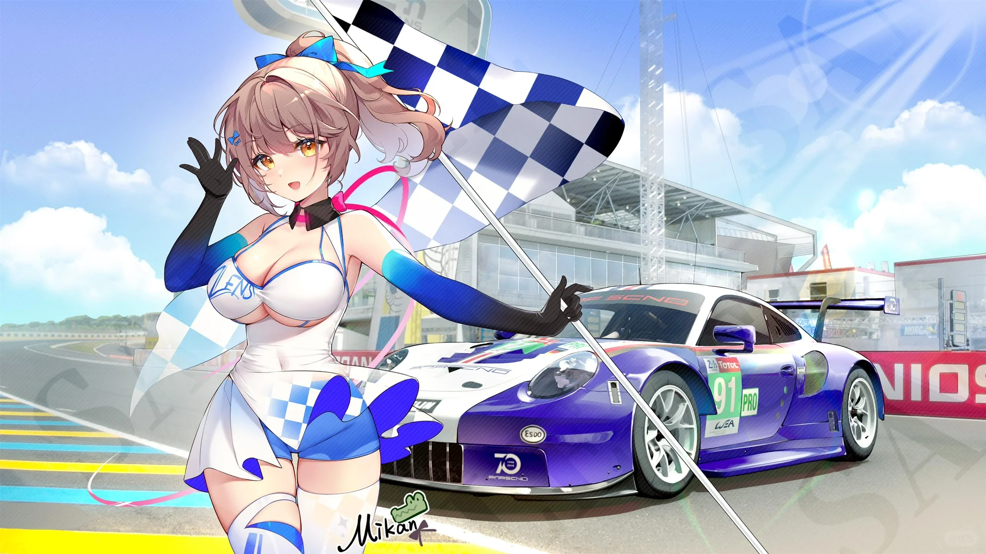 赛车女郎横插委托