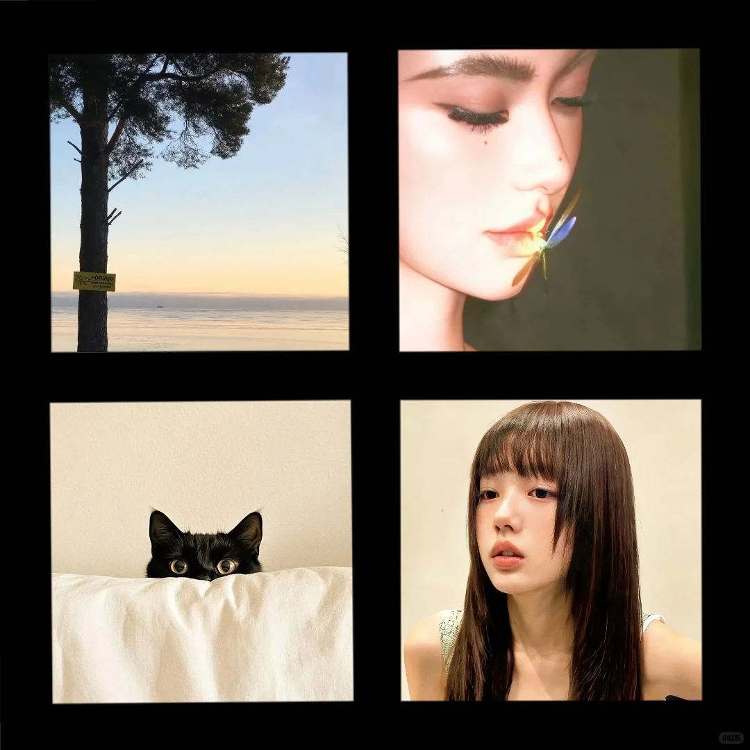 𝙒𝙚𝘾𝙝𝙖𝙩｜复古女头搭配